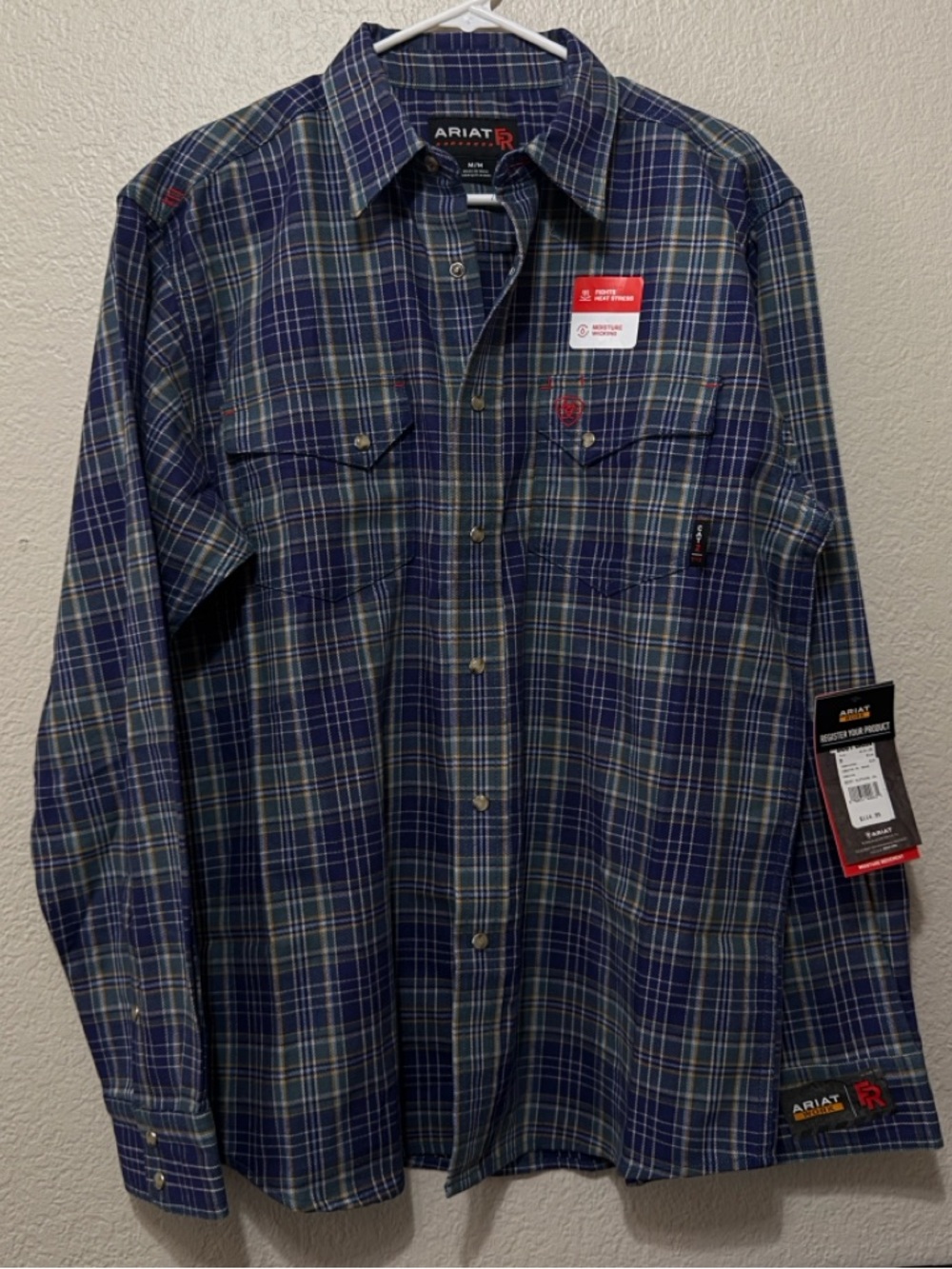 Ariat Men’s Button-Down Work Shirt